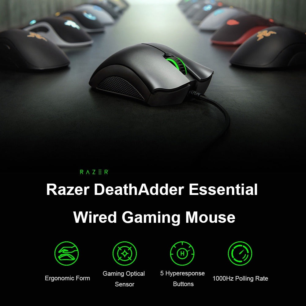 Razer DeathAdder V2 X HyperSpeed Wireless Gaming Mouse | Award-Winning Ergonomic Design | 235hr Battery Life